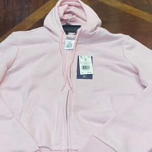Reebok Pink Hoodie Sweatshirt